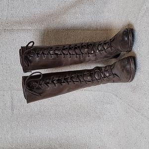 Frye Melissa Lace up Boots